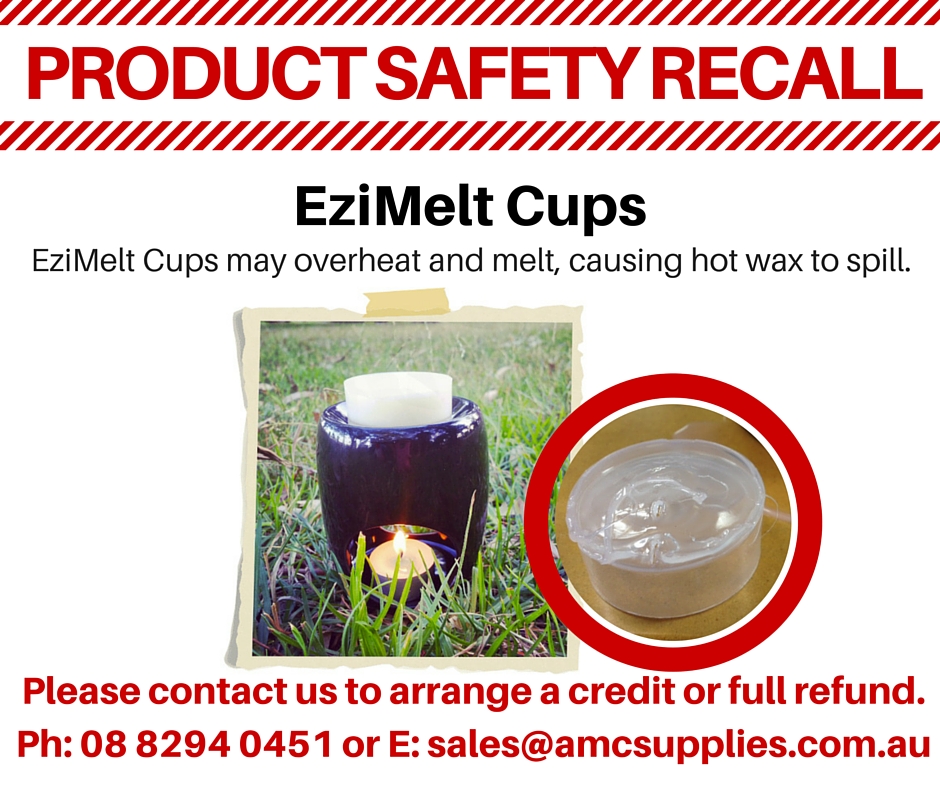 Adelaide Moulding and Casting Supplies—EziMelt Cups Product Safety Australia